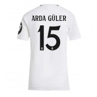 Camisa de time de futebol Real Madrid Arda Guler #15 Replicas 1º Equipamento Feminina 2024-25 Manga Curta